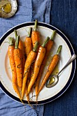 Glazed carrots with thyme