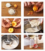 How to prepare creamy apricot porridge