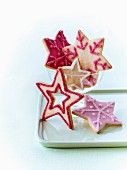 Christmas star biscuits