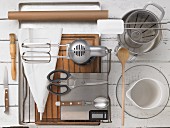 Kitchen utensils for making eclairs