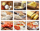 How to prepare polenta, cheese and tomato bake