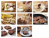 How to prepare chocolate & banana fritters