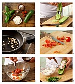 How to prepare stuffed mini cucumbers
