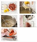 How to prepare strawberry sorbet