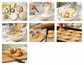 How to prepare porridge oat scones with yoghurt