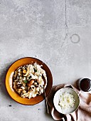 Mushroom and mascarpone risotto