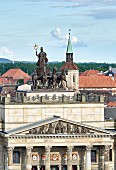 Braunschweig (Brunswick) Palace and its quadriga
