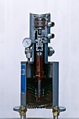 Cut-away view of Daikin cryopump