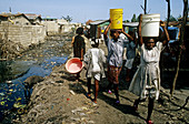 'Women Carrying Water,Haiti'