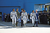 ISS Expedition 16 crewmembers