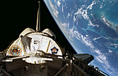 Spacelab Module in Columbia's Cargo Bay