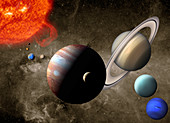 The solar system