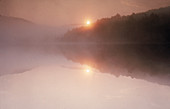 Sunrise over Heart Lake