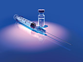 Syringe and Vial