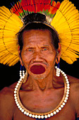 Man of the Kayapo tribe. Para,Brazil