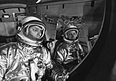 Inside Gemini Spacecraft
