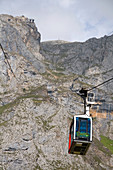 Tram in Peaks of Europe,Spain