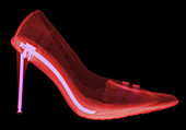 X-ray of High Heel Shoes