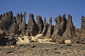 Wind-eroded Rocks,Algeria