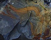 Iron-stained Rock