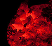 Calcite Under UV Light