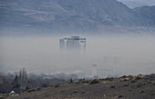 Winter Smog in Reno,USA