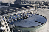 Pool Used for Copper Extraction