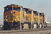 BNSF Freight Train,California,USA