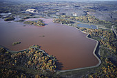 Iron Ore Tailing Pond,Michigan