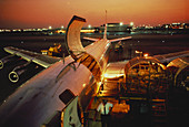 Loading Aircraft,JFK Airport,USA