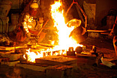 Pouring Molten Iron