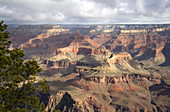 South Rim view of the Grand Canyon,USA
