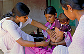 Mass immunization in India