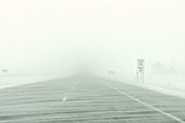 Blizzard on I-35,MN