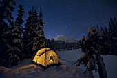 Camping in the Snow