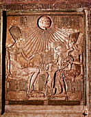 Portrait of Akhenaton and Nefertiti