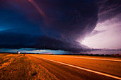 Truck Stop and Twilight Supercell