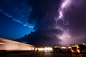 Truck Stop and Twilight Supercell