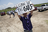 BP Oil Spill Protester