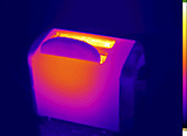 Thermogram of a Toaster