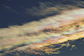 Iridescence Altocumulus Clouds