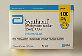 Synthroid (Levothyroxine) Box