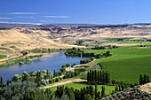 Farmland along the Snake River