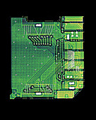 Camera Memory Chip X-Ray