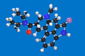 2-bromo-LSD molecular model