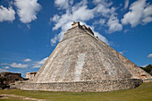 Pyramid at Uxmal,Mexico