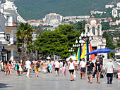Seaside promenade,Yalta,Ukraine