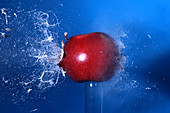 Bullet Hitting an Apple