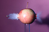 Bullet Hitting an Apple