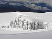 Glacier on Mt. Kilimanjaro
